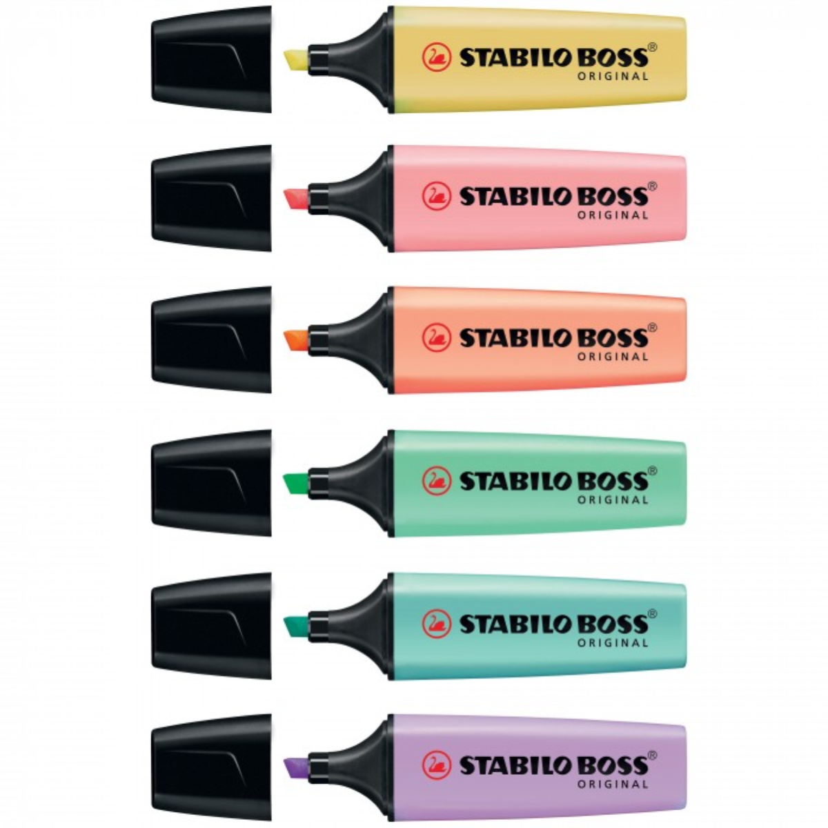 Evidenziatore Stabilo Boss Original Pastel 2-5 mm rosa pesca 70/126